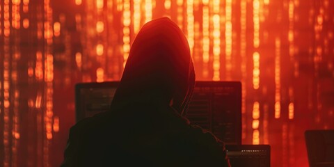 Silhouette of a Hacker