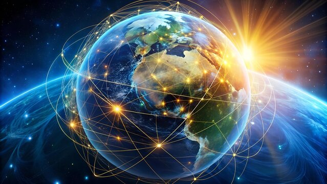 Interconnected Earth: A Symphony of Signals  Generative AI