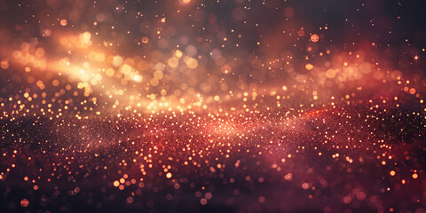 Fototapeta premium Sparkling light bokeh on abstract background