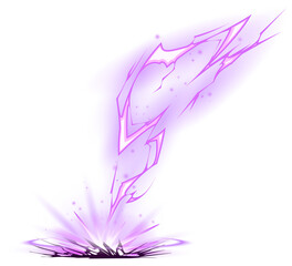 Purple Thunderbolt Charge
