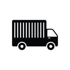 Delivery Truck vector icon