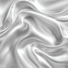 Obraz premium A close-up of smooth, silky fabric with a soft, flowing texture.