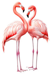 Obraz premium PNG Andean flamingos animal bird wildlife.