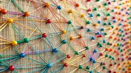 A Tapestry of Data: Unveiling Business Insights Through Interwoven Threads  AI generated