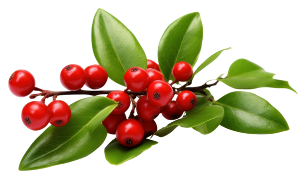 PNG Chirstmas mistletoe cherry plant fruit.