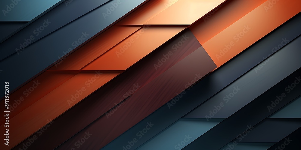 Aufkleber multiple soft dark colour geometric background