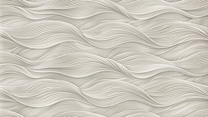 Softly nuanced grey texture featuring subtle waves and intricate patterns, evoking a sense of calmness and serenity, perfect for backgrounds and design elements.