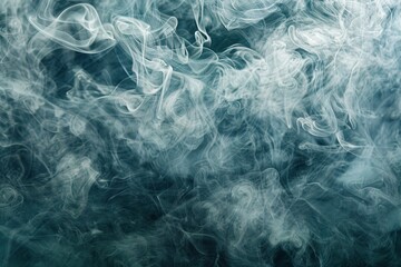 Fototapeta premium Ethereal Fog: Swirling fog creates a mysterious and dreamlike atmosphere.