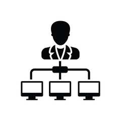 Network Administrator vector icon