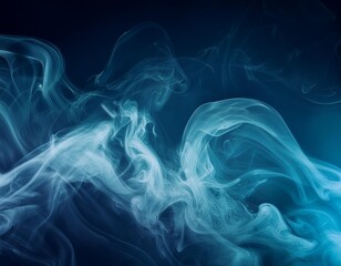 Obraz premium Smokey blue abstract background 