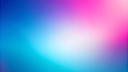 Fototapeta premium Abstract Pink and Blue Gradient Blur Background: A Mesmerizing Blend of Serenity and Energy AI Generated
