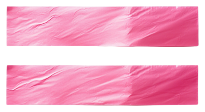 PNG Glossy pink foil adhesive strip white background blackboard rectangle.