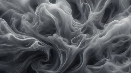 Obraz premium silver and gray smoke or cloudy