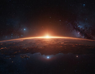 Fototapeta premium Deep Space and the universe