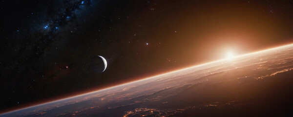 Obraz premium Deep Space and the universe