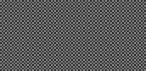 Vector Checkered dark gray background. Image placeholder design element to demonstrate transparency and isolated elements. gray grid