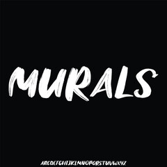 modern and elegant alphabet font vector