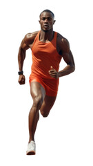 PNG Running track jogging adult determination.