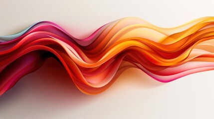 Abstract colorful wavy background, perfect for modern design projects.