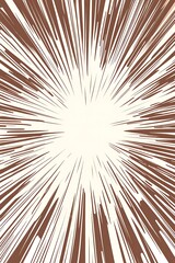 Naklejka premium Brown and whith Comic Speed ​​Lines Collection. Dynamic Lines Or Rays. abstract speed light motion brown texture, star particle or space traveling.