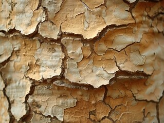 Fototapeta premium Close-up of Cracked Bark