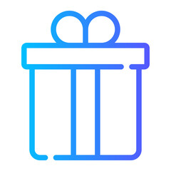 gift gradient icon