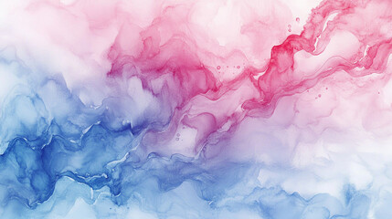 Fototapeta premium Textured watercolor pattern with intricate details Water color on white background