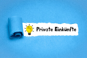 Private Einkünfte	