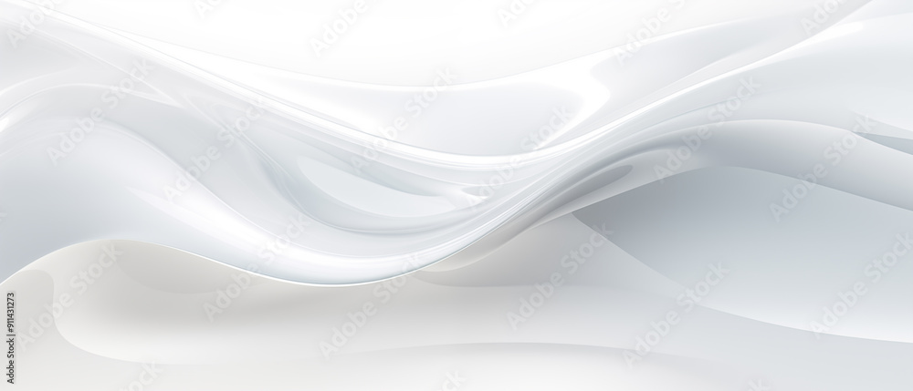 Poster abstract soft shiny white gray wavy line background graphic design. elegant white gray modern archit