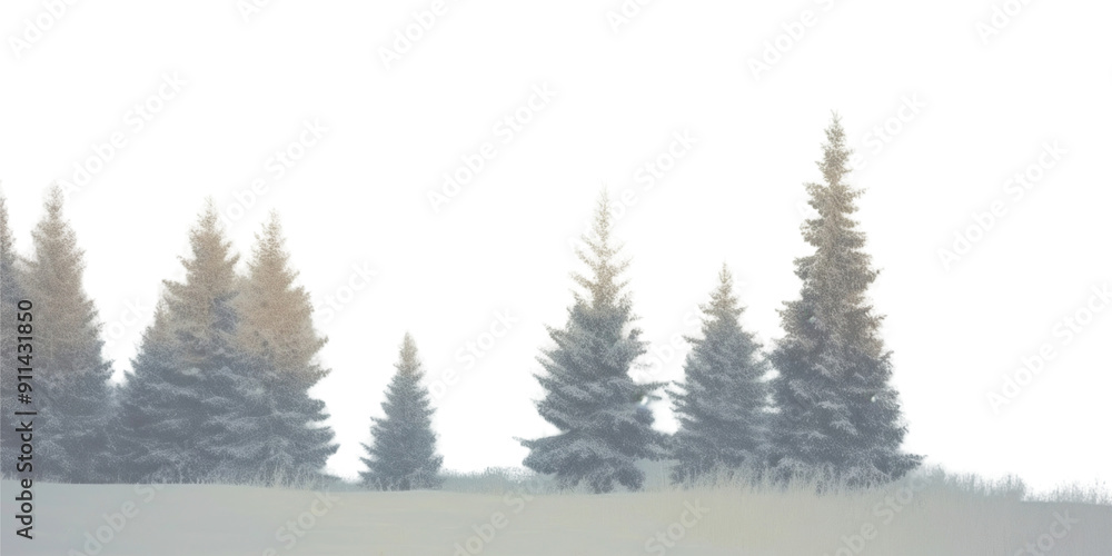 Wall mural png winter tree land backgrounds.