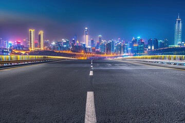 Fototapeta premium Urban Cityscape Background With Modern Skyline in Metropolitan Environment