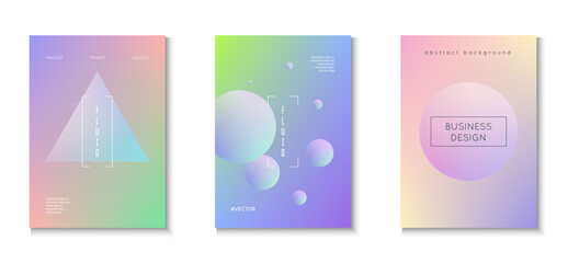 Obraz premium Triangle Poster. Digital Placard. Abstract Shape. Cyberpunk Space Illustration. Gradient Background. Pink 3d Set. Aesthetic Creative Elements. Violet Triangle Poster