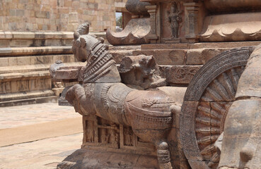 The Airavatesvara Temple in Darasuram is recognized as one of the World Heritage sites by UNESCO in India.