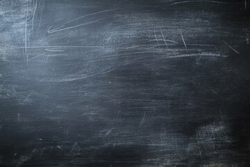 Rough surface of a wide dark chalkboard or slate panel