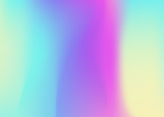 Abstract Texture. Kawaii Mesh. Trendy Card. Hologram Gradient. Neon Spectrum Backdrop. Blur Image. Violet Soft Gradient. Iridescent Background. Blue Abstract Texture