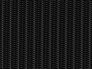 Black metal texture steel background. Perforated metal sheet.