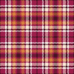 Tartan Seamless Pattern. Sweet Checker Pattern Traditional Scottish Woven Fabric. Lumberjack Shirt Flannel Textile. Pattern Tile Swatch Included.