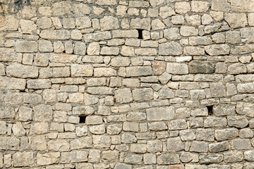 Masonry walls of the Church of St. Nicholas the Wonderworker in Demre, Turkey