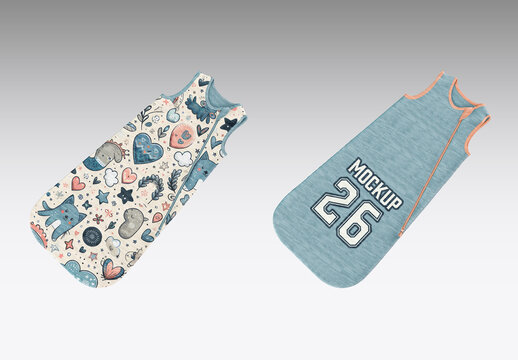 Baby Sleeping Bag Mockup