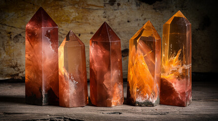 Polished Painite crystal