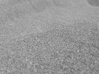 Cloth abstract pattern close macro view, textile abstract background. Black and white monochrome grayscale photo