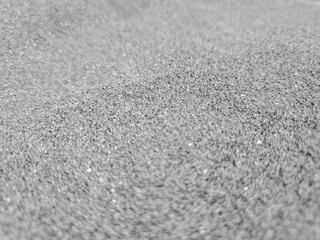 Cloth abstract pattern close macro view, textile abstract background. Black and white monochrome grayscale photo