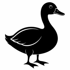 Duck Black silhouette