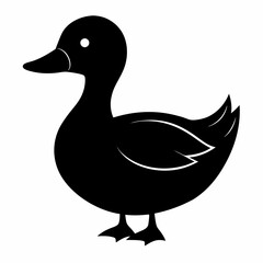 Duck Black silhouette