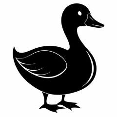 Duck Black silhouette