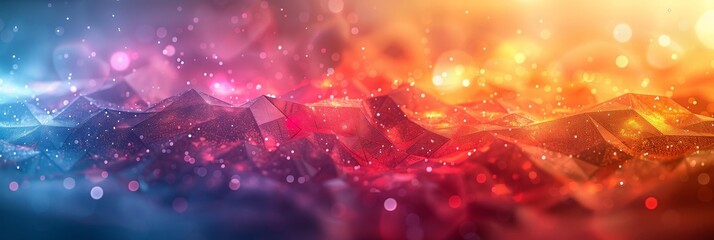 Obraz premium Vibrant Colorful Abstract Background