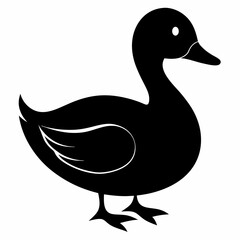 Duck Black silhouette
