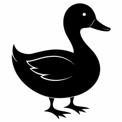 Duck Black silhouette