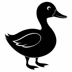 Duck Black silhouette