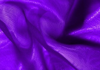 Indigo color cloth texture photo background. Natural textile material pattern cover